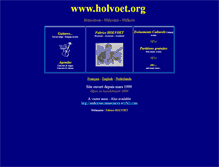 Tablet Screenshot of holvoet.org